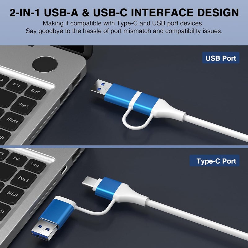 Dbilida HDMI Video Capture Card 4K 60Hz Output, HDMI to USB 3.0 A and USB C Capture Card for Camera/Xbox/PS5/4/PC/OBS/Switch 2 - Image 4